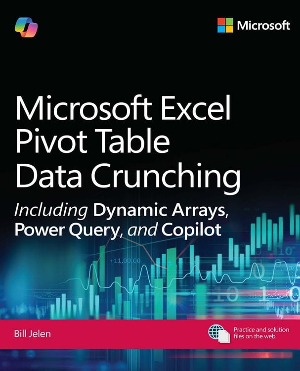 Produktbild: Microsoft Excel Pivot Table Data Crunching Including Dynamic Arrays, Power Query, and Copilot