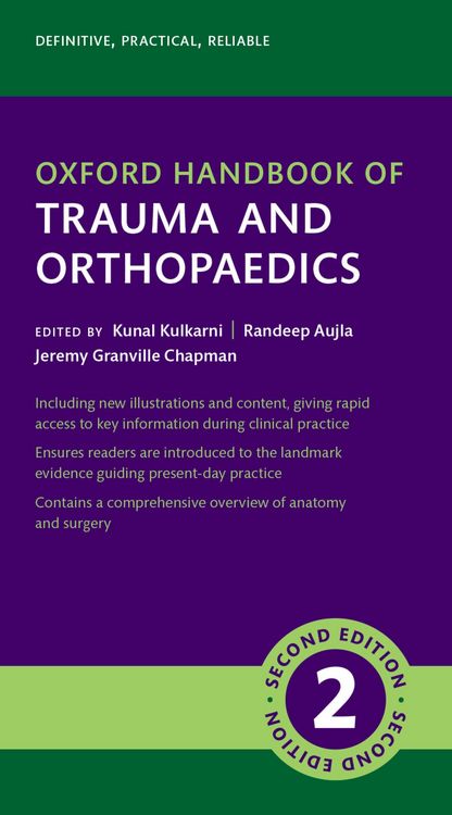 Produktbild: Oxford Handbook of Trauma and Orthopaedics