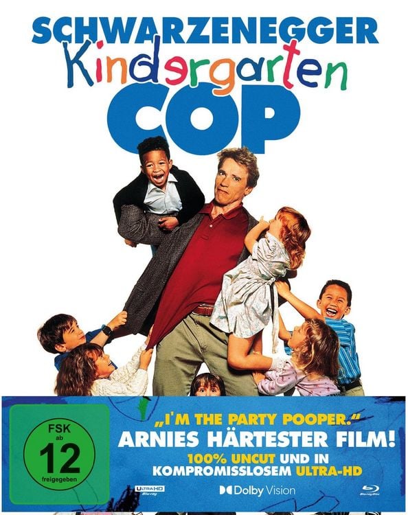 Produktbild: Kindergarten Cop - Mediabook (4K Ultra HD+Blu-ray)