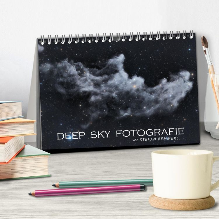 Produktbild: Deep-Sky Fotografie (Tischkalender 2026 DIN A5 quer), CALVENDO Monatskalender