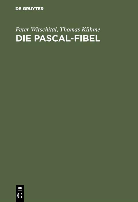 Produktbild: Die Pascal-Fibel