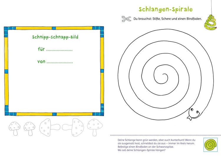 Produktbild: Mein lustiges Schnipp Schnapp Bastelbuch