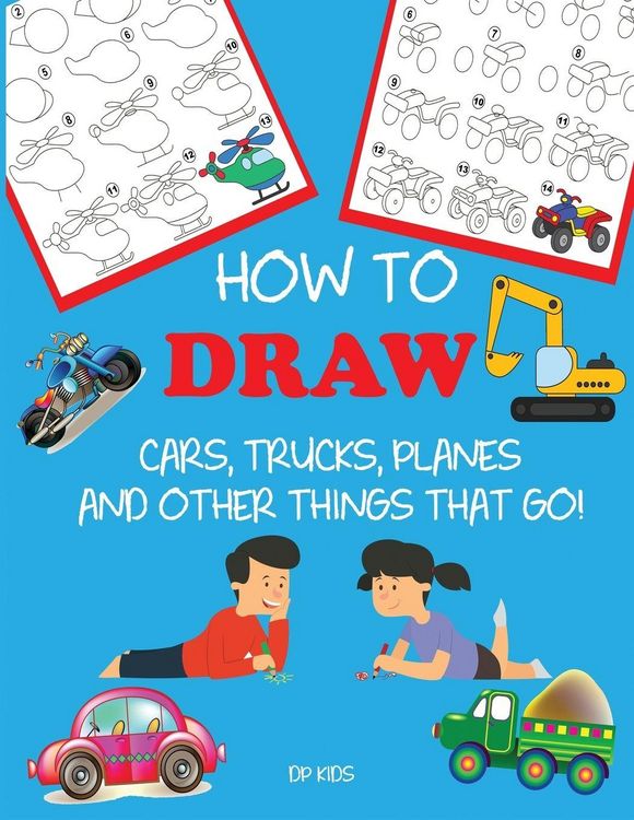 Produktbild: How to Draw Cars, Trucks, Planes, and Other Things That Go!