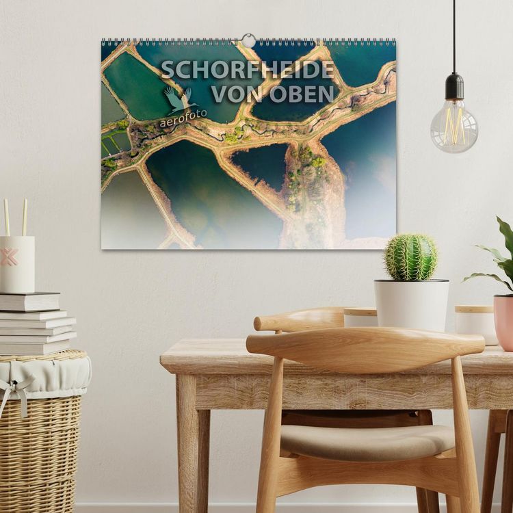 Produktbild: Schorfheide von oben (Wandkalender 2026 DIN A3 quer), CALVENDO Monatskalender
