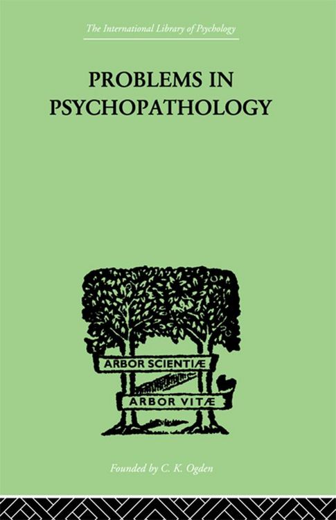 Produktbild: Problems in Psychopathology