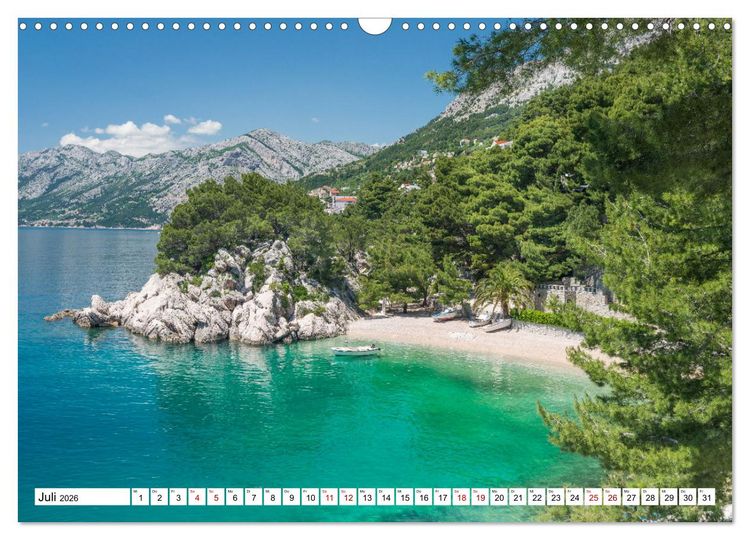 Produktbild: Kroatien - Perle des Balkans (Wandkalender 2026 DIN A3 quer), CALVENDO Monatskalender