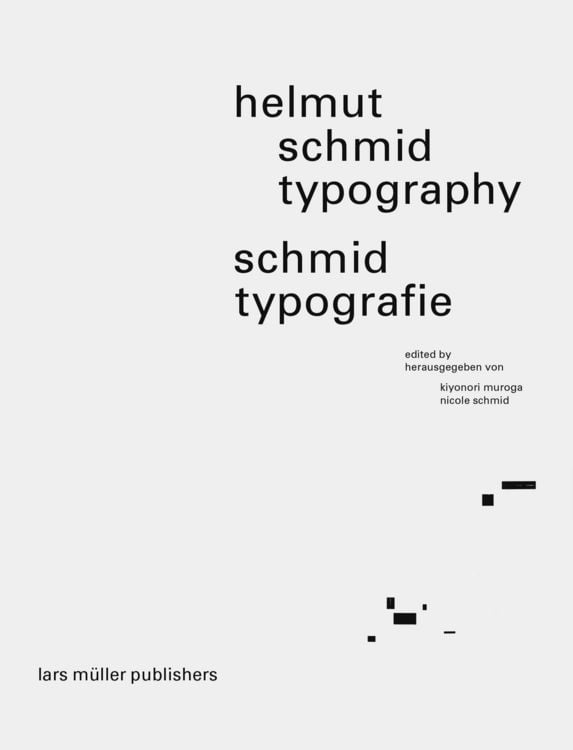 Produktbild: Helmut Schmid Typography - Helmut Schmid Typografie