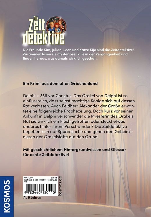 Produktbild: Die Zeitdetektive, 5, Der Fluch des Orakels