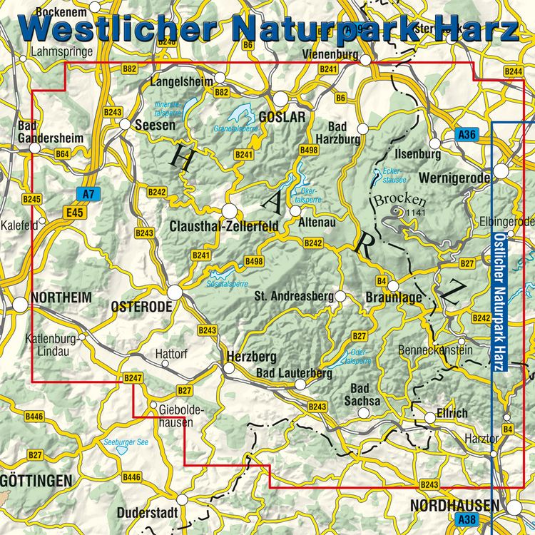 Produktbild: Westlicher Naturpark Harz