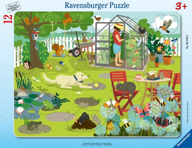 Bild vom Artikel Puzzle Ravensburger Unser Garten 12 Teile vom Autor 