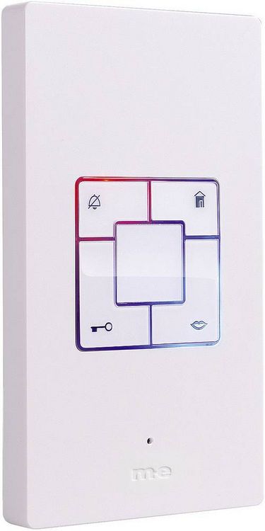 Produktbild: M-e modern-electronics Vistus T&uuml;rsprechanlage Kabelgebunden Inneneinheit Wei&szlig;