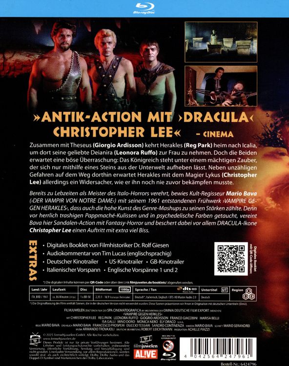 Produktbild: Vampire gegen Herakles (Filmjuwelen)
