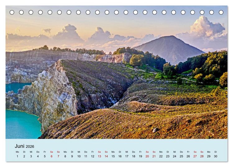 Produktbild: Indonesien - Die kleinen Sundainseln (Tischkalender 2026 DIN A5 quer), CALVENDO Monatskalender