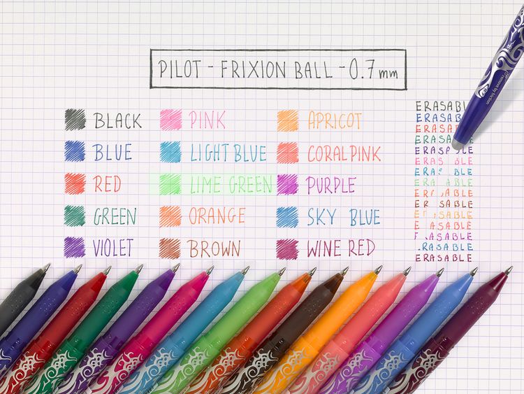 Produktbild: PILOT Mine FriXion Ball braun, 3er Set