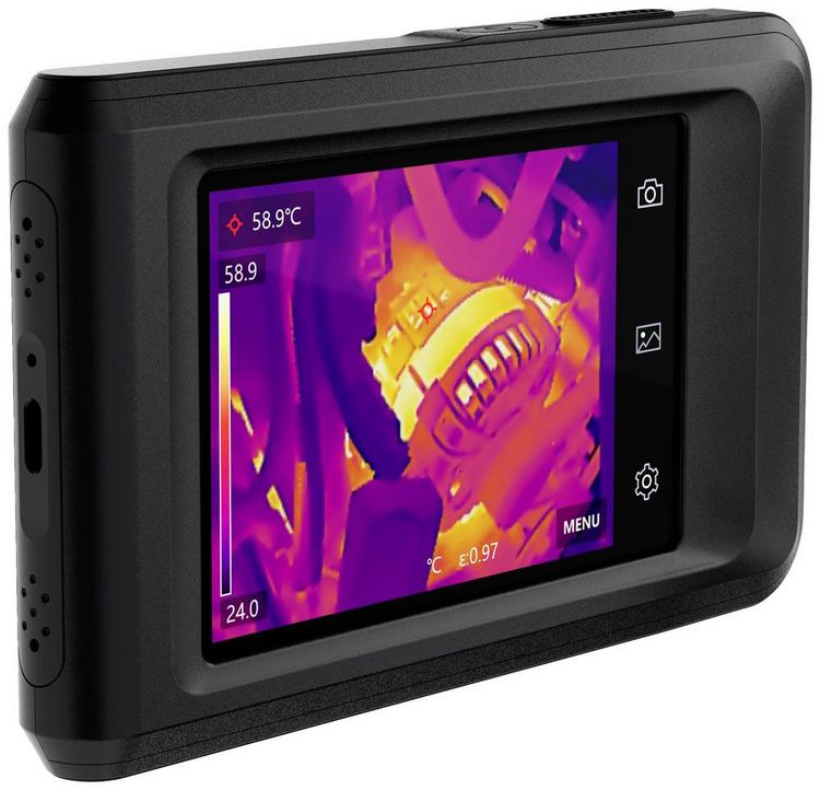 Produktbild: HIKMICRO HM-TP42-3AQF/W-Pocket2 W&auml;rmebildkamera -20 bis 400&deg;C 25Hz WiFi