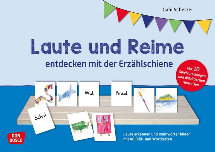 Produktbild: Laute und Reime entdecken mit der Erz&auml;hlschiene. Erz&auml;hlschienen-Figurenset