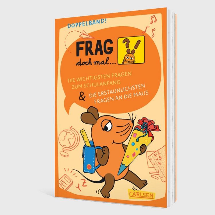 Produktbild: Frag doch mal ... die Maus: Die wichtigsten Fragen zum Schulanfang / Die erstaunlichsten Fragen an die Maus