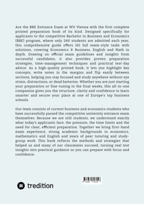 Produktbild: BBE Entrance Exam Preparation