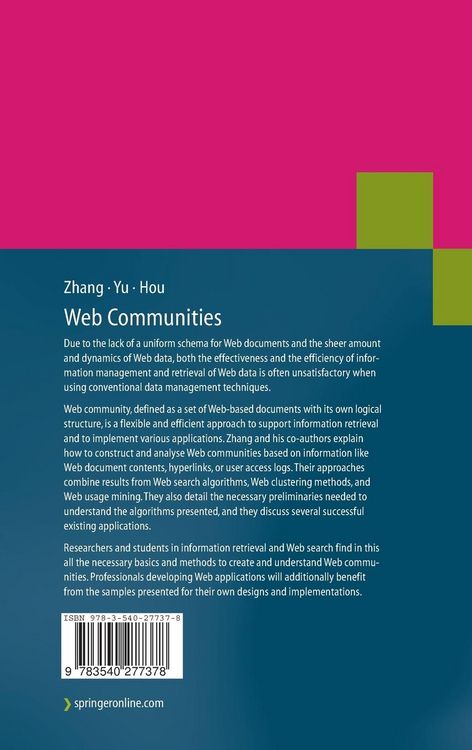 Produktbild: Web Communities