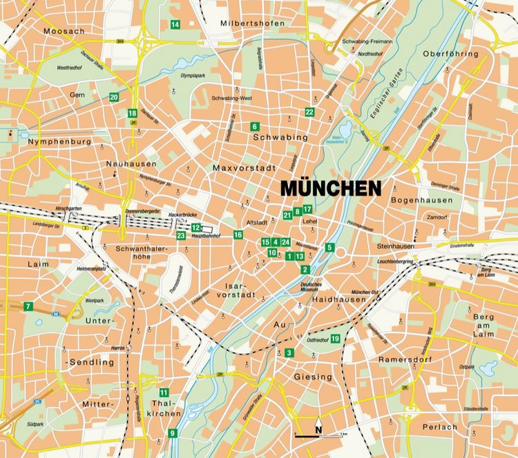 Produktbild: Streifz&uuml;ge durch M&uuml;nchen