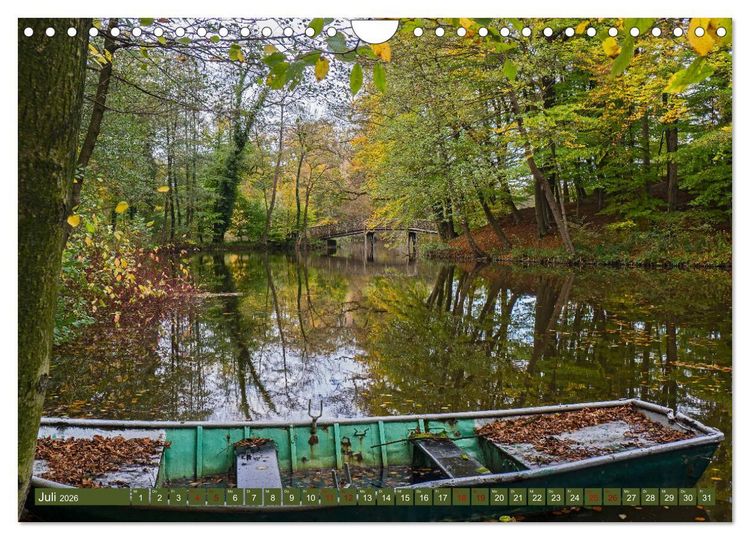 Produktbild: Das Steinfurter Bagno im Wandel der Jahreszeiten (Wandkalender 2026 DIN A4 quer), CALVENDO Monatskalender