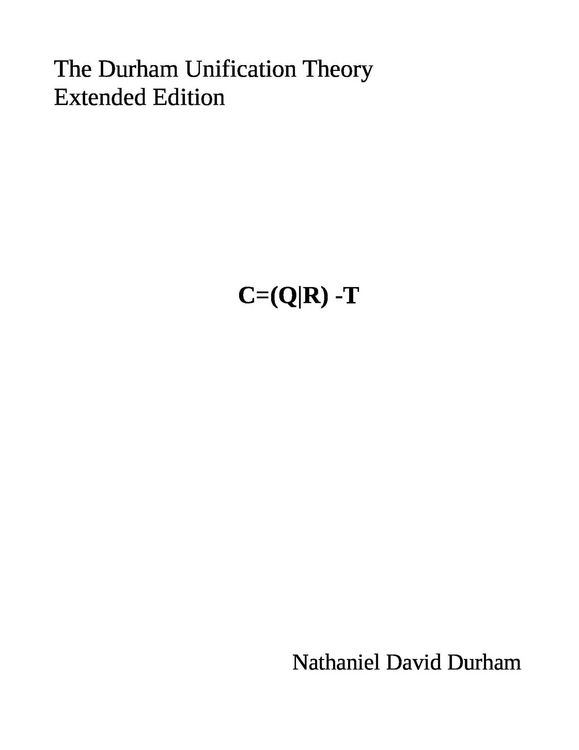 Produktbild: The Durham Unification Theory