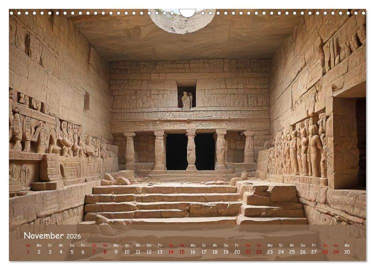 Produktbild: Faszination Maya: Einblicke in eine versunkene Welt (Wandkalender 2026 DIN A3 quer), CALVENDO Monatskalender