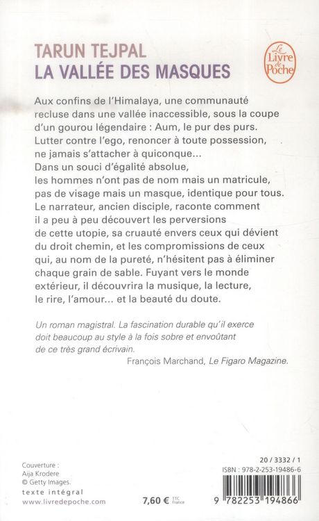 Produktbild: Fre-Vallee des Masques