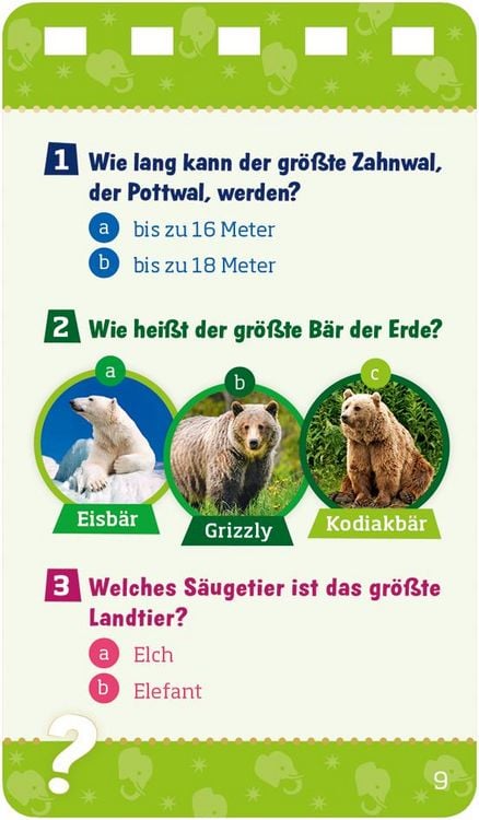Produktbild: WAS IST WAS Quiz Rekorde der Tierwelt