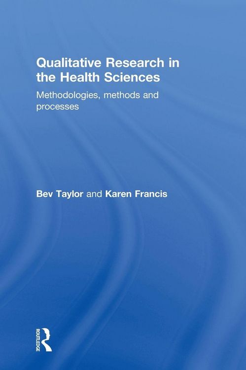 Produktbild: Qualitative Research in the Health Sciences