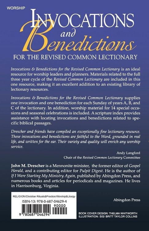 Produktbild: Invocations and Benedictions