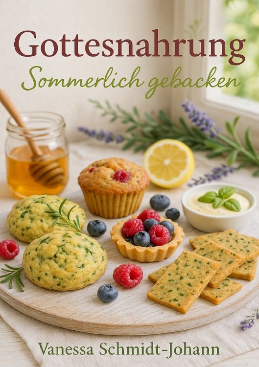 Produktbild: Gottesnahrung &ndash; Sommerlich gebacken: Nat&uuml;rliches Backvergn&uuml;gen f&uuml;r hei&szlig;e Tage