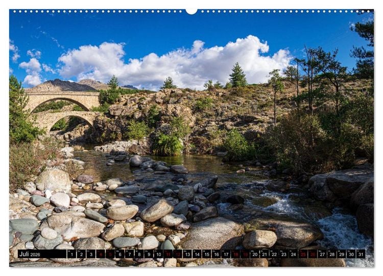 Produktbild: Korsika Wild und Frei (Wandkalender 2026 DIN A2 quer), CALVENDO Monatskalender