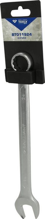 Produktbild: Brilliant Tools BT011924 BT011924 Ring-Maulschl&uuml;ssel Schl&uuml;sselweite (Metrisch) 24mm