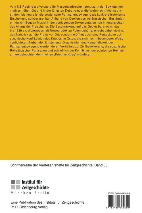 Produktbild: Sowjetische Partisanen in Wei&szlig;ru&szlig;land