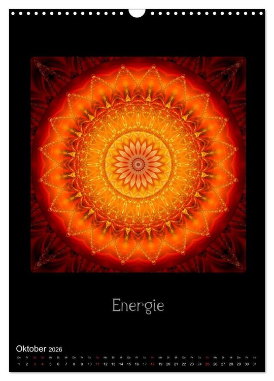 Produktbild: Mandalas - Spiegel der Seele (Wandkalender 2026 DIN A3 hoch), CALVENDO Monatskalender