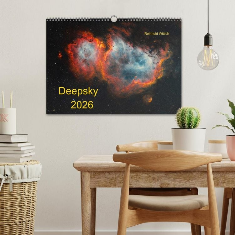 Produktbild: Deepsky 2026 (Wandkalender 2026 DIN A3 quer), CALVENDO Monatskalender