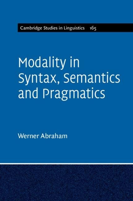 Produktbild: Modality in Syntax, Semantics and Pragmatics