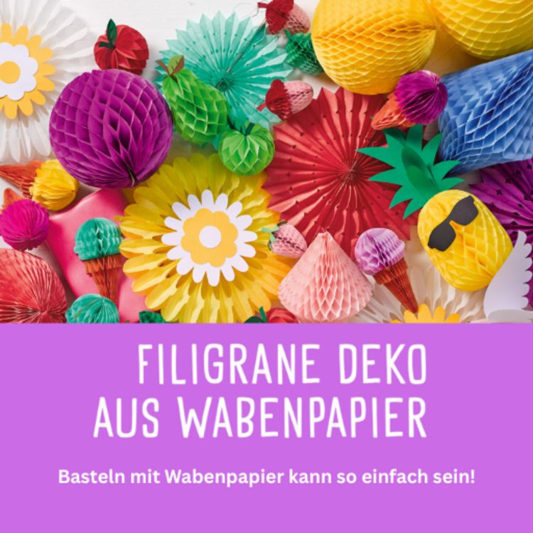 Produktbild: Filigrane Deko aus Wabenpapier (kreativ.kompakt)