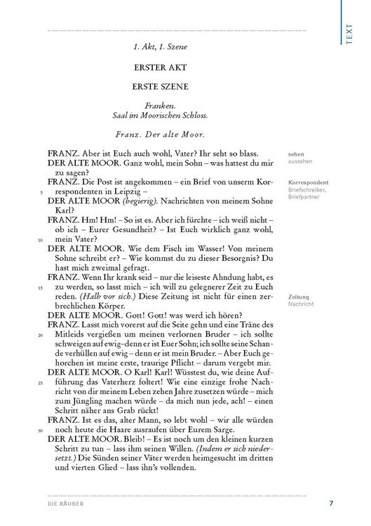 Produktbild: Die R&auml;uber von Friedrich Schiller (Textausgabe)