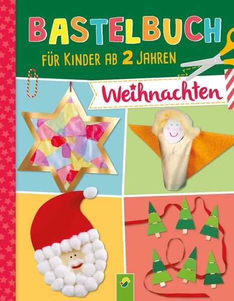 Produktbild: Bastelbuch f&uuml;r Kinder ab 2 Jahren Weihnachten