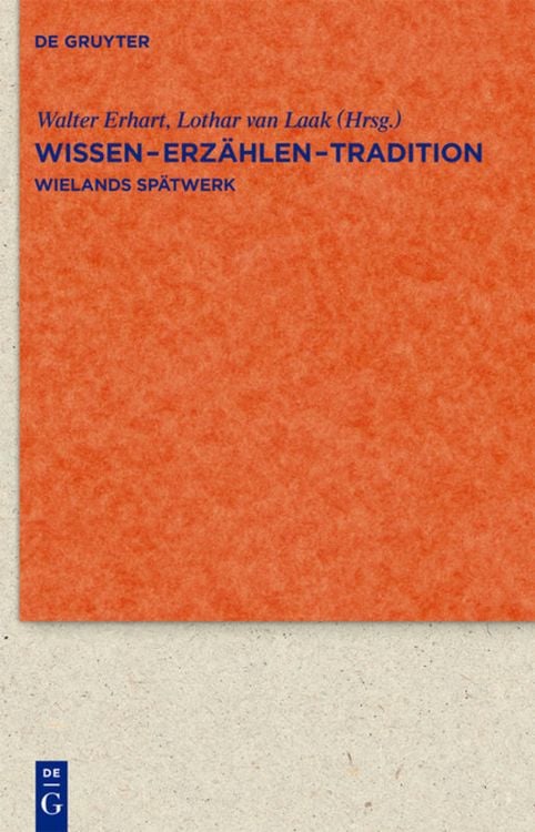 Produktbild: Wissen - Erz&auml;hlen - Tradition