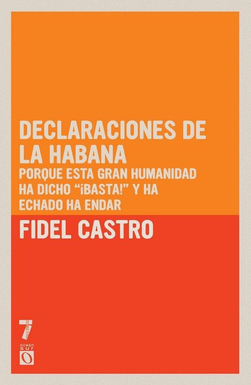 Produktbild: Declaraciones de La Habana
