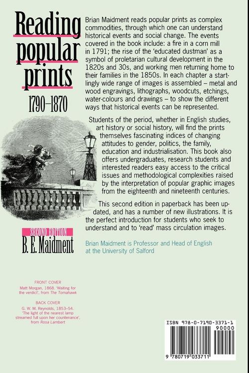 Produktbild: Reading popular prints 1790-1870