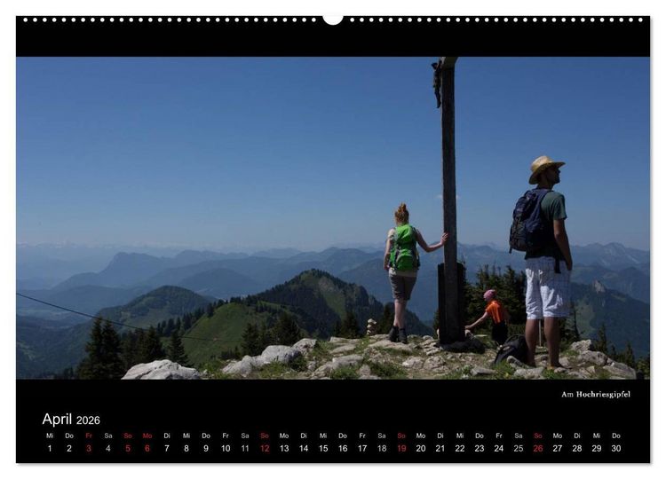 Produktbild: Unterwegs auf dem Maximiliansweg (hochwertiger Premium Wandkalender 2026 DIN A2 quer), Kunstdruck in Hochglanz