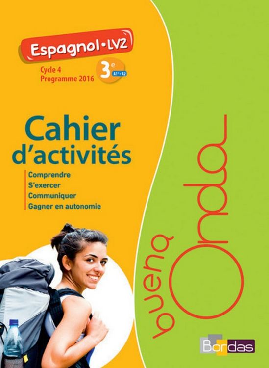 Produktbild: Buena onda, espagnol LV2, 3e A1-A2, cycle 4 : cahier d'activit&eacute;s