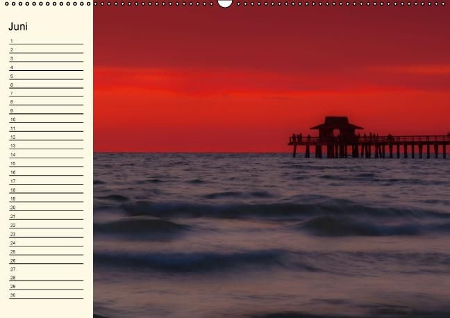 Produktbild: Immerw&auml;hrender Geburtstagskalender &ndash; Beautiful Sunsets (Wandkalender immerw&auml;hrend DIN A2 quer)