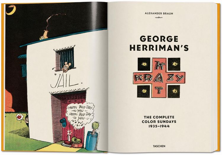 Produktbild: George Herrimans "Krazy Kat". Die kompletten Sonntagsseiten in Farbe 1935–1944