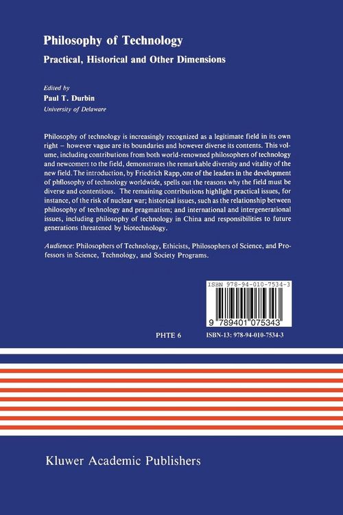 Produktbild: Philosophy of Technology