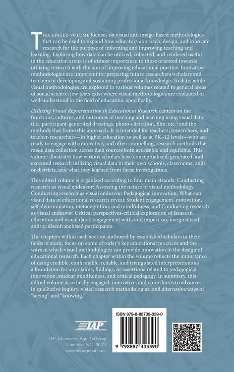 Produktbild: Utilizing Visual Representation in Educational Research